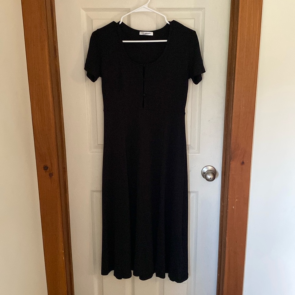 Simple black dress